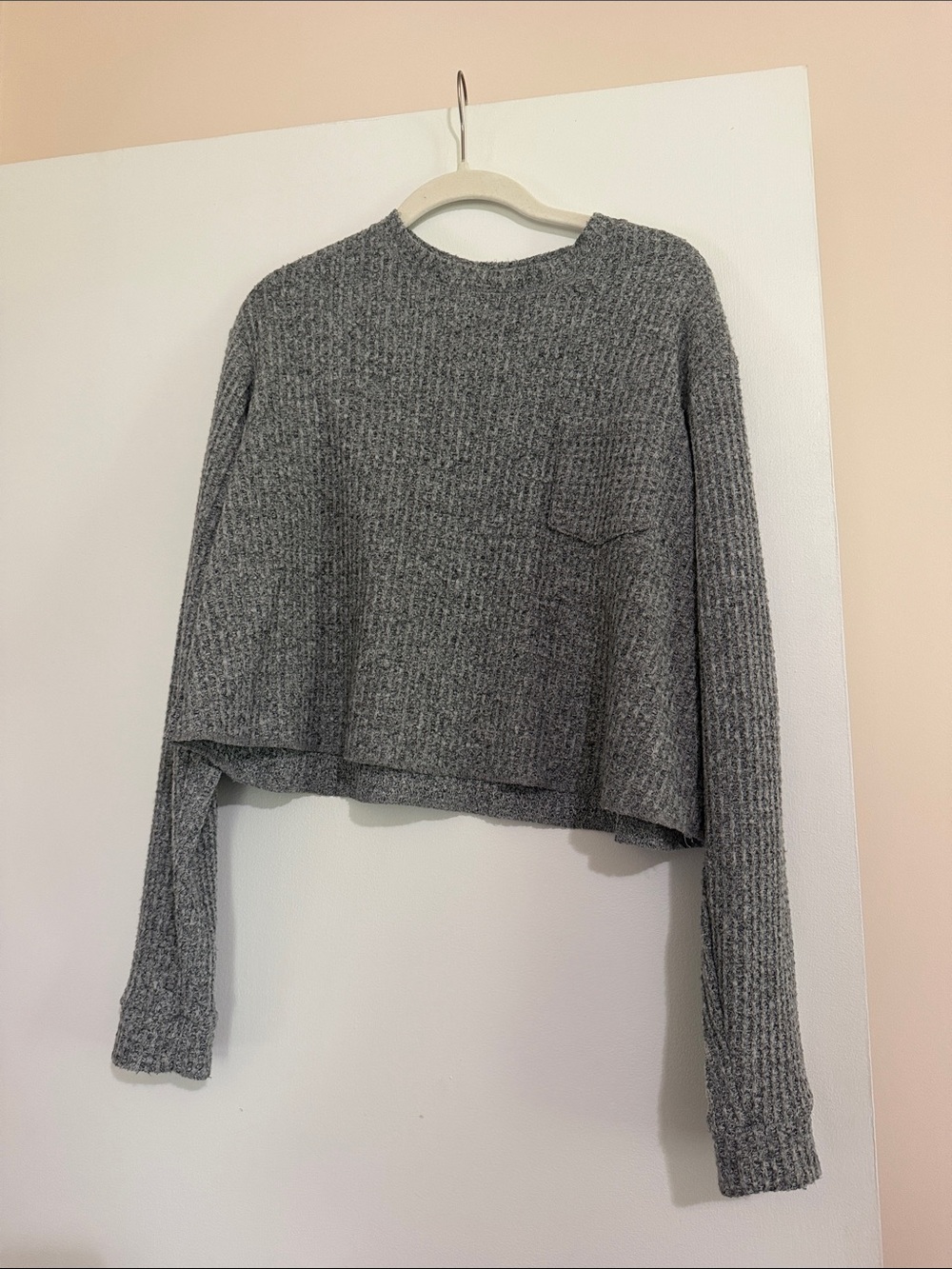 Wild Fable Cropped Long Sleeve Top